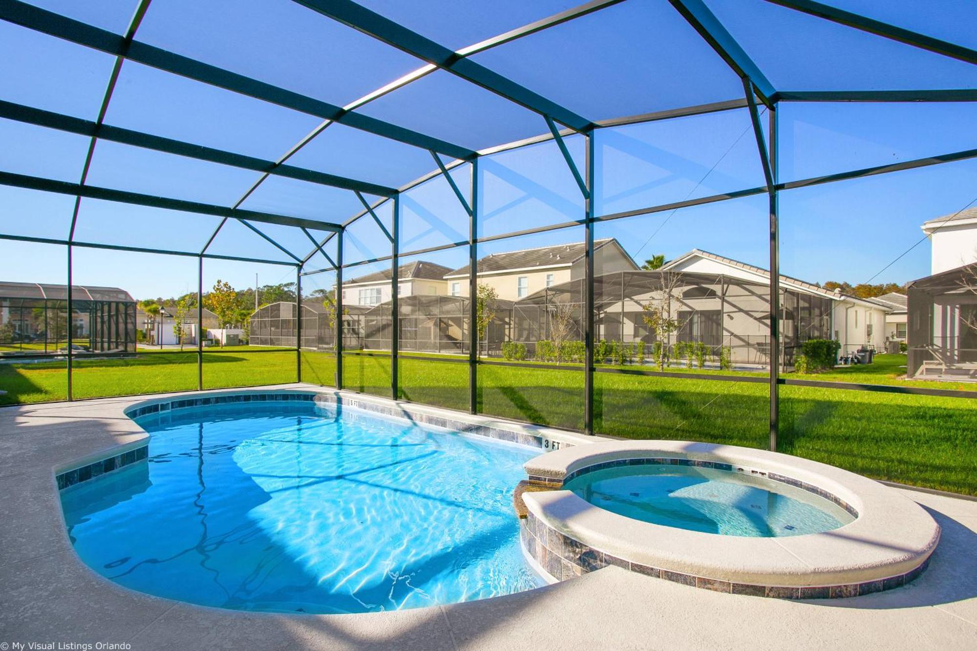 Sonoma Resort 7 Bedroom Vacation Home With Pool 1849 키시미 외부 사진
