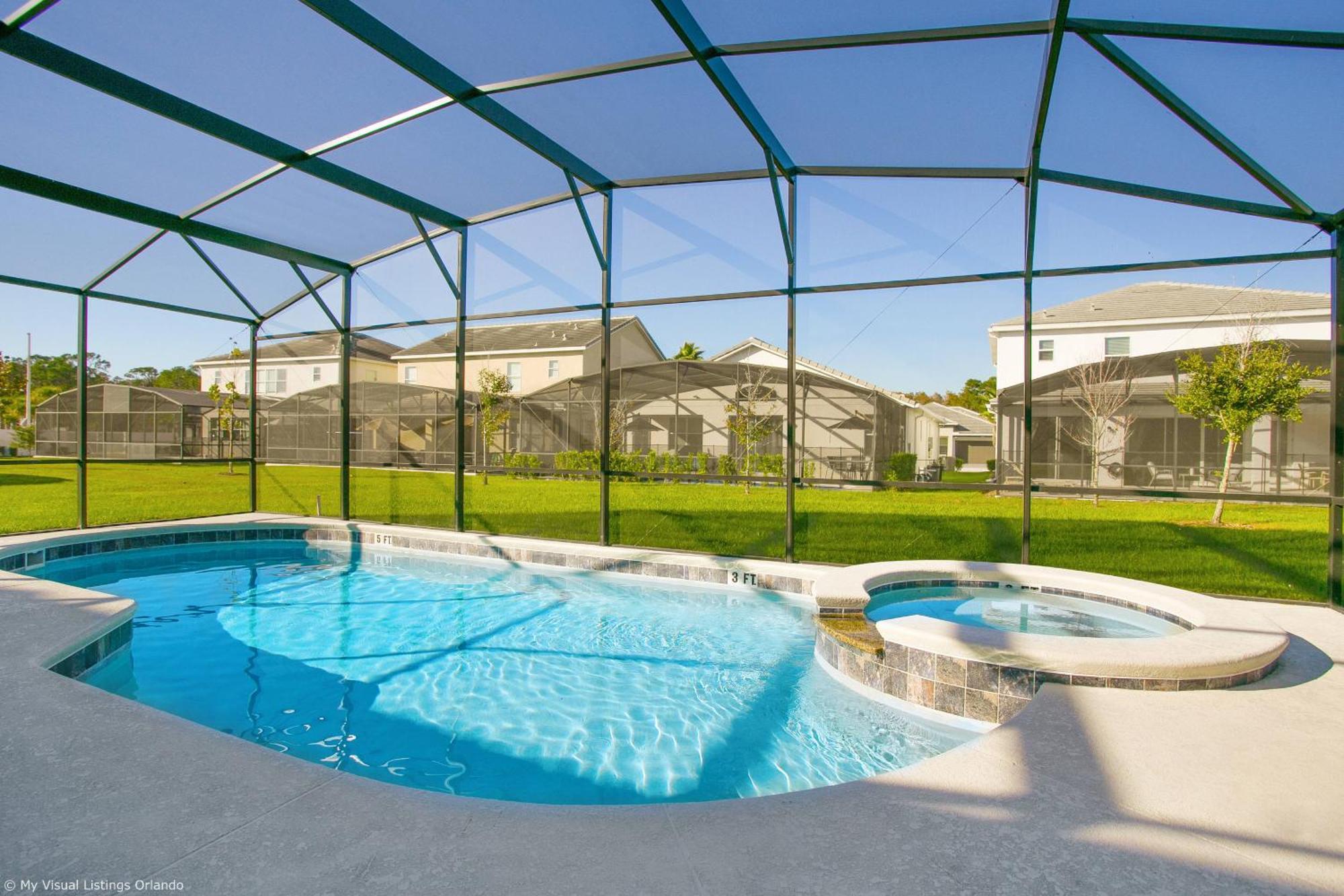 Sonoma Resort 7 Bedroom Vacation Home With Pool 1849 키시미 외부 사진