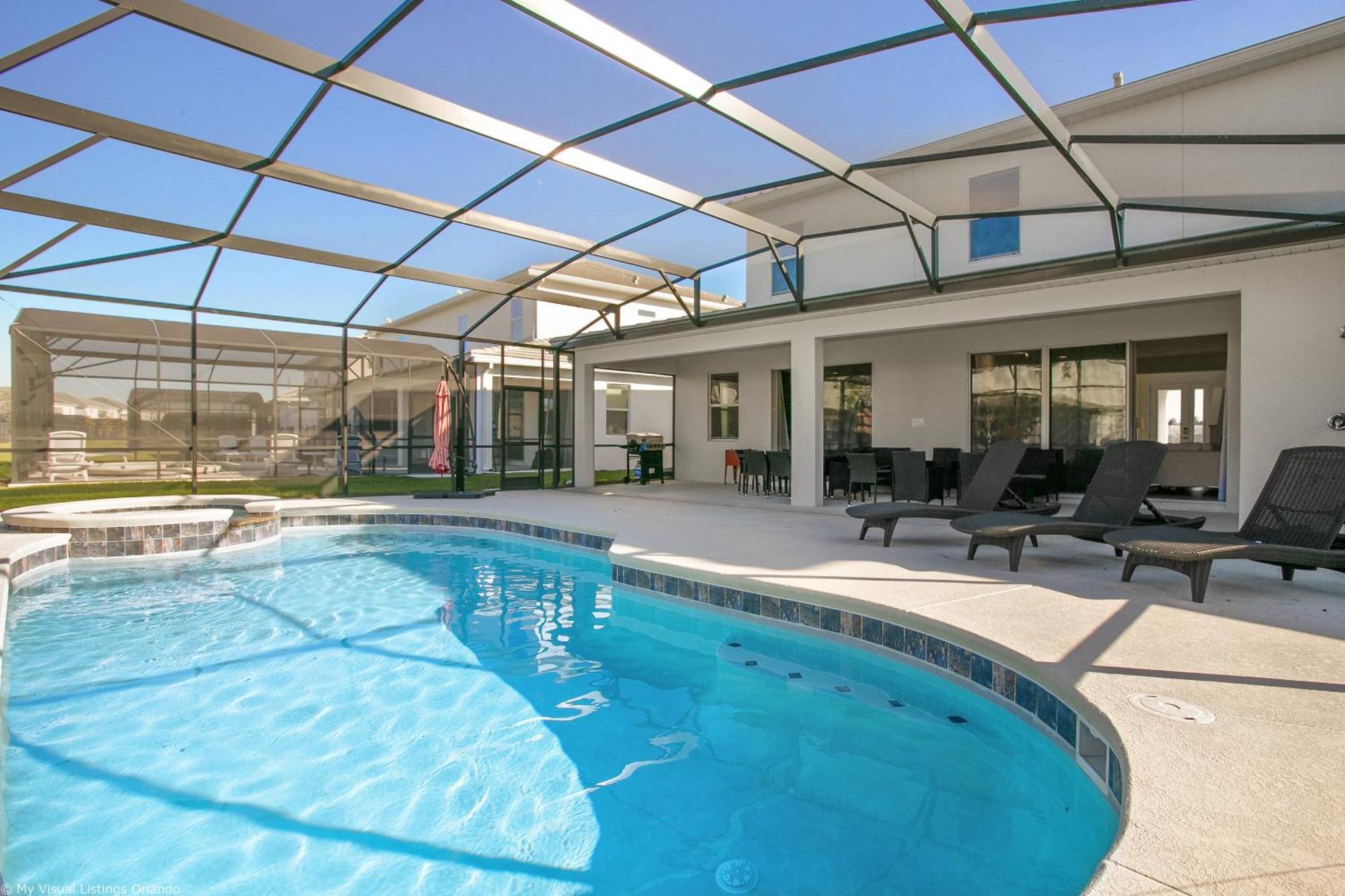 Sonoma Resort 7 Bedroom Vacation Home With Pool 1849 키시미 외부 사진
